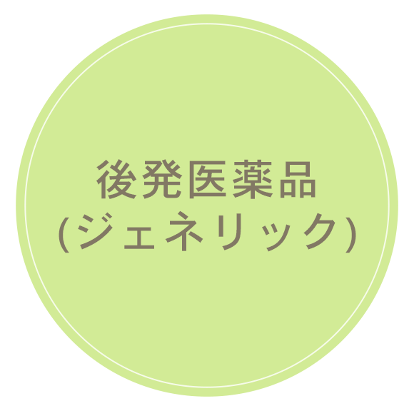 後発医薬品（ジェネリック）